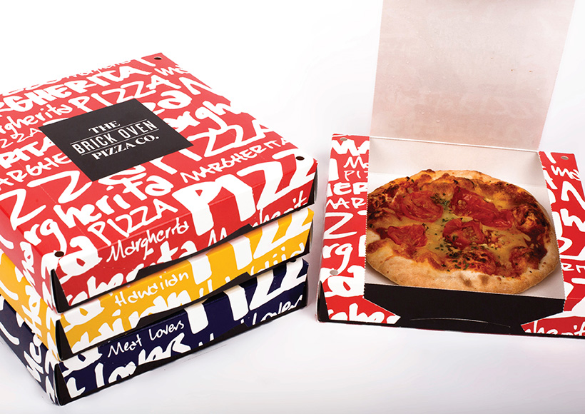 THE BRICK OVEN PIZZA CO. PACKAGING